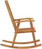 vidaXL Schaukelstuhl mit Auflagen Massivholz Akazie 3064184 Bild 4