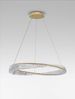 Nova Luce 9333062 AURELIA LED Pendelleuchte 80cm 3500K Gold Kristall Bild 4