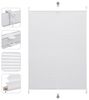 Sekey Plissee Sonnenschutzrollo ohne Bohren Verspannt Blickdicht Lichtschutz, blickdicht, Klemmfix, Innovatives Halb-Waben-Design Plissee für Fenster / Tür Bild 4