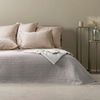 SEI Design Bettüberwurf Living Trend Taupe hell 240x260 cm, Wendedecke Bettüberwurf Bild 5