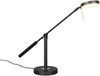 Moderne LED Schreibtischlampe MONZA dimmbar mit Schwenkarm, Schwarz Höhe 52cm Bild 2