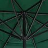 vidaXL Sonnenschirm mit Aluminium-Mast 600 cm Grün 47371 Bild 5
