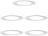 vidaXL geeignet für flache Baumringe 5 pcs Silber Ø50 / 80 cm 873701 Bild 2