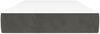 vidaXL Taschenfederkernmatratze Mittel Dunkelgrau 100x220x20 cm Samt 4016607 Bild 3