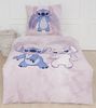 MTOnlinehandel Bettwäsche Lilo & Stitch 135x200 + 80x80 cm, 100 % Baumwolle Biber, Flanell, 2 teilig, Disney's Kinderbettwäsche Teenagerbettwäsche Bild 2