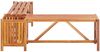 vidaXL Garten-Eckbank mit Pflanzkübel 117×117×40 cm Massivholz Akazie 46345 Bild 5