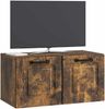 vidaXL Wandmontierter TV-Schrank Geräucherte Eiche 59,5 x 31 x 30 cm 899390 Bild 3