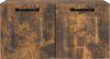 vidaXL Wandmontierter TV-Schrank Geräucherte Eiche 59,5 x 31 x 30 cm 899390 Bild 5