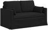vidaXL Sofa Set 2 pcs Schwarz 139 x 78 x 80 cm Stoff 3407495 Bild 5