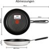 Tefal E76 Jamie Oliver Set 4 - 28 cm Bratpfanne – Induktionsgeeignet, Antihaftbeschichtet, 3-teiliges Set mit Pfannenschoner und Edelstahl-Pfannenwender, ThermoSpot für perfekte Temperaturkontrolle Bild 2