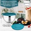 Joyfair Rührschüssel 4,5L Edelstahl Salatschüssel Luftdichter Deckel 3 Bild 2