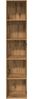 vidaXL Bücherregal Artisan-Eiche 40x30x189 cm Holzwerkstoff 857893 Bild 4