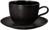 Seltmann Weiden 'LIBERTY BLACK' Kaffeetasse, Porzellan schwarz, 10.3 x 7.4 x 13.3 cm, spülmaschinengeeignet Bild 2