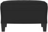 vidaXL Fußhocker Schwarz 60x50x41 cm Mikrofasergewebe 349344 Bild 3