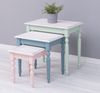 Beistelltisch 3er Set Pastell Bild 3