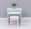 Beistelltisch 3er Set Pastell Bild 2