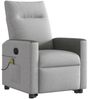 vidaXL Massagesessel mit Aufstehhilfe Elektrisch Wolkengrau Stoff 3324072 Bild 4