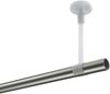 Gardinenstangen-Set Sonette Savio 240 cm (geteilt in 2 x 120 cm), 1-läufig, 20 mm Ø Edelstahl-Optik Bild 3
