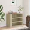 vidaXL Wandregal Sonoma-Eiche 75x35x60 cm Holzwerkstoff 848418 Bild 3