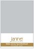 Janine Mako-Jersey Spannbetttuch Spannbettlaken 100% naturreine Baumwolle 90-100cm x 190-200cm 18 silber Bild 2