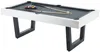 Vente-unique - MELIAN Indoor games Holz, Platte SchwarzBeigeWeiß - B 111,8 cm x H 78,5 cm x L 213,4 cm Bild 5