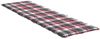 vidaXL Sonnenliegen-Auflage, Oxford-Gewebe rot Karomuster, 200 x 60 x 3 cm Bild 4