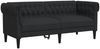 vidaXL 3-tlg. Sofagarnitur Schwarz Stoff 3209193 Bild 5