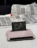 ABC Klappbarer Laptop-Tisch / Schreibtisch, MDF / PVC, rosa, H 43 x T 33 x B 5 cm Bild 3
