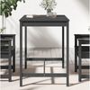 vidaXL Gartentisch Grau 121x82,5x110 cm Massivholz Kiefer 824090 Bild 4