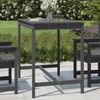vidaXL Gartentisch Grau 121x82,5x110 cm Massivholz Kiefer 824090 Bild 2
