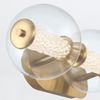 Elstead Lighting LED Wandleuchte Atomo 3-flammig Gold Gebürstet 3000K Bild 4
