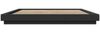vidaXL Bettgestell mit LED Schwarz 200x200 cm Holzwerkstoff 3281071 Bild 5