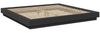 vidaXL Bettgestell mit LED Schwarz 200x200 cm Holzwerkstoff 3281071 Bild 3