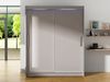 Kleiderschrank Westa I, mit RGB LED Beleuchtung, Farbe: Cashmere Bild 3