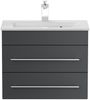 Badmöbel Mars 600 SlimLine SoftClose grafit : Grafit Bild 5