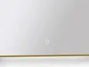 Vente-unique - ORINELIA Badzubehör Glas Gold - B 3,6 cm x H 150 cm x L 50 cm Bild 4
