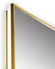 Vente-unique - ORINELIA Badzubehör Glas Gold - B 3,6 cm x H 150 cm x L 50 cm Bild 5