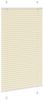 vidaXL Plissee Creme 70x150 cm Stoffbreite 69,4 cm Polyester 4015290 Bild 3