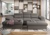 sit&more Ecksofa Cabrio L-Form, mit Sitztiefenverstellung, Arm- und Kopfteilverstellung, 2 Nierenkissen, Federkern, optional Bettfunktion und Stauraum Bild 1