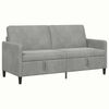 vidaXL Sofa mit Stauraum Hellgrau 172 x 78 x 87 cm Polyester 42036961 Bild 2