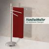 Relaxdays Handtuchhalter mit drehbaren Stangen Bild 2