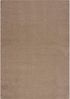 SANAT Kurzflor Teppich Wohnzimmer - Uni Modern Teppiche fürs Schlafzimmer, Arbeitszimmer, Büro, Flur, Kinderzimmer und Küche - Beige, 120x170 cm Bild 2