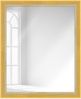 WANDStyle Wandspiegel H640 aus Massivholz in Gelb 36 x 96 cm im Stil Shabby-Chic Bild 2