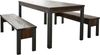 Home affaire Sitzbank Bristol, Esszimmerbank mit Platz für 2 Personen - (B/T/H) 140/35/44 cm Bild 2