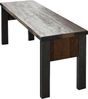 Home affaire Sitzbank Bristol, Esszimmerbank mit Platz für 2 Personen - (B/T/H) 140/35/44 cm Bild 4