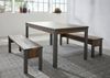 Home affaire Sitzbank Bristol, Esszimmerbank mit Platz für 2 Personen - (B/T/H) 140/35/44 cm Bild 5