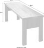 Home affaire Sitzbank Bristol, Esszimmerbank mit Platz für 2 Personen - (B/T/H) 140/35/44 cm Bild 3