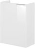 FACKELMANN SBC KARA Waschbeckenunterschrank Gäste WC 45 cm breit, Weiß, Türanschlag links Bild 1