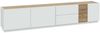Lowboard Lüttich / Lewisville, Holzwerkstoff, Grau, Holzfarben, 239 x 50 x 41 cm Bild 2