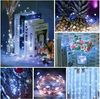 ZMH LED-Lichterkette, 8er-Pack, kaltweiß, Kupferdraht, 2 m, mit batteriebetriebener Lichterkette Bild 3